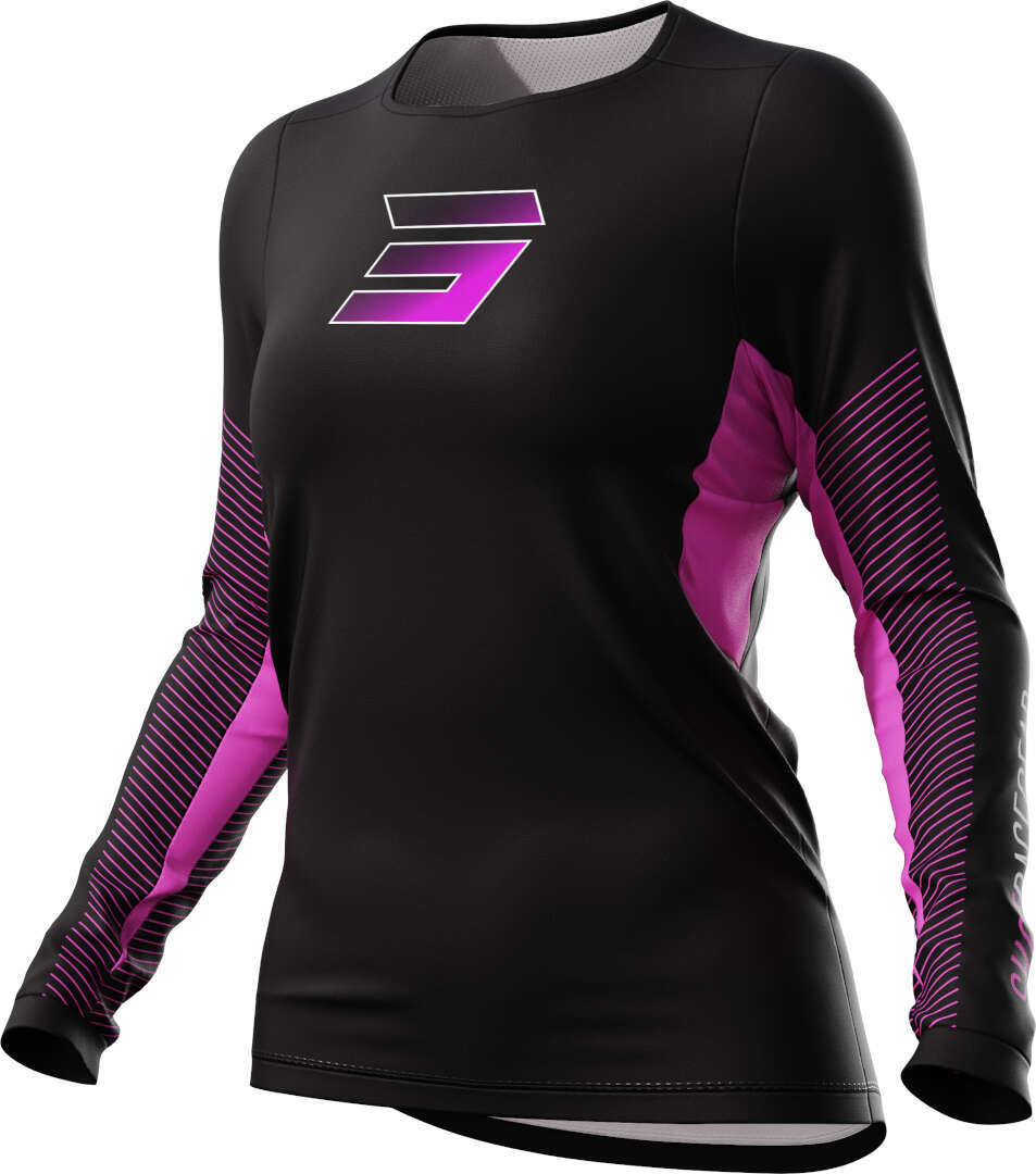 Shot Contact Venus Maillot de motocross para mujer negro/rosa S Figura 1