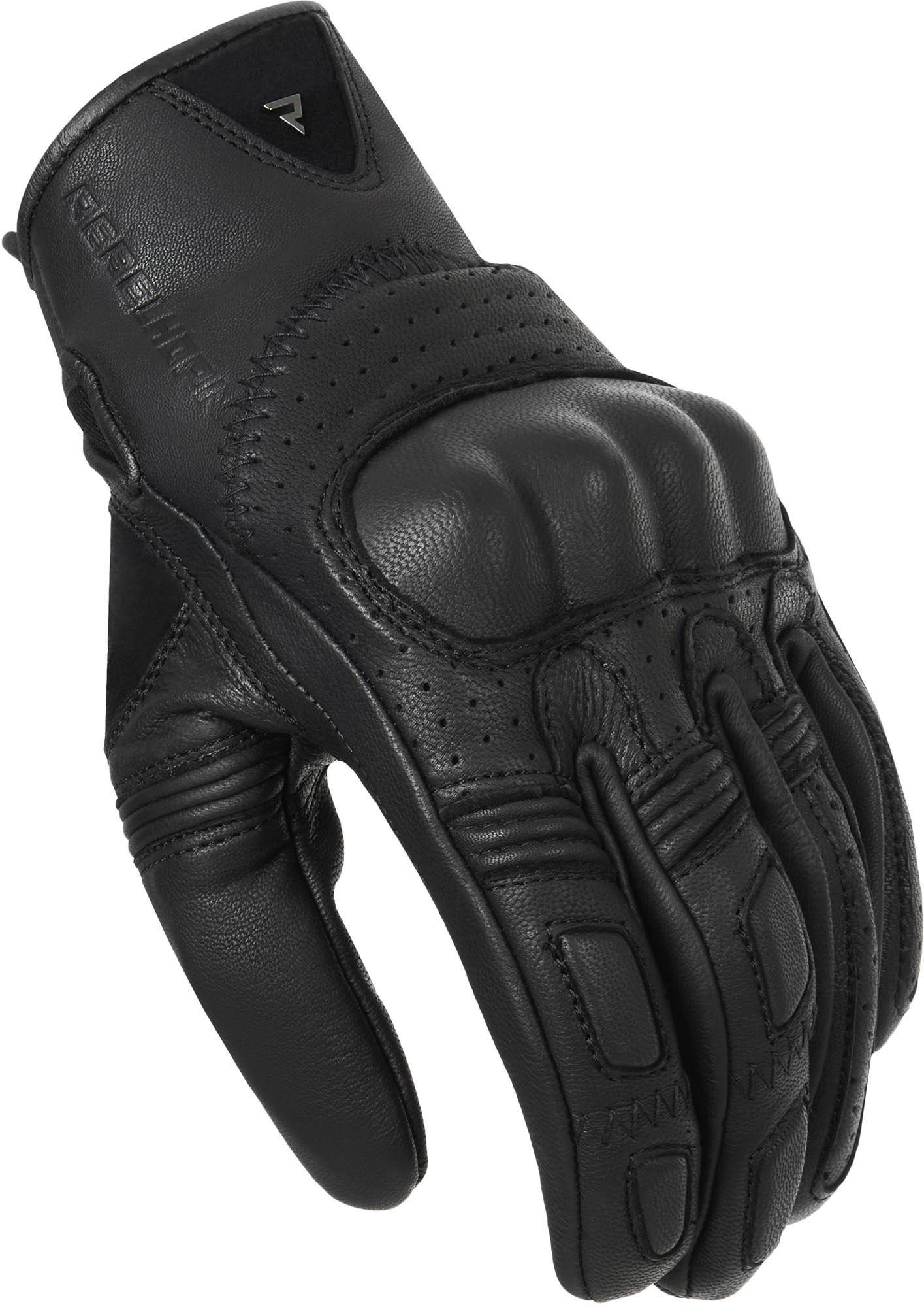 Rebelhorn Thug II Damer Motorcykelhandsker Sort L Figur 2