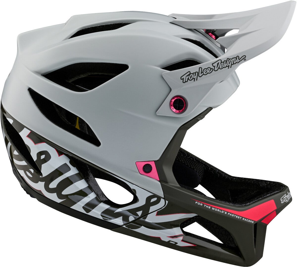 Troy Lee Designs Stage MIPS Signature Downhill Helm grau M-L (57/59) Abbildung 4