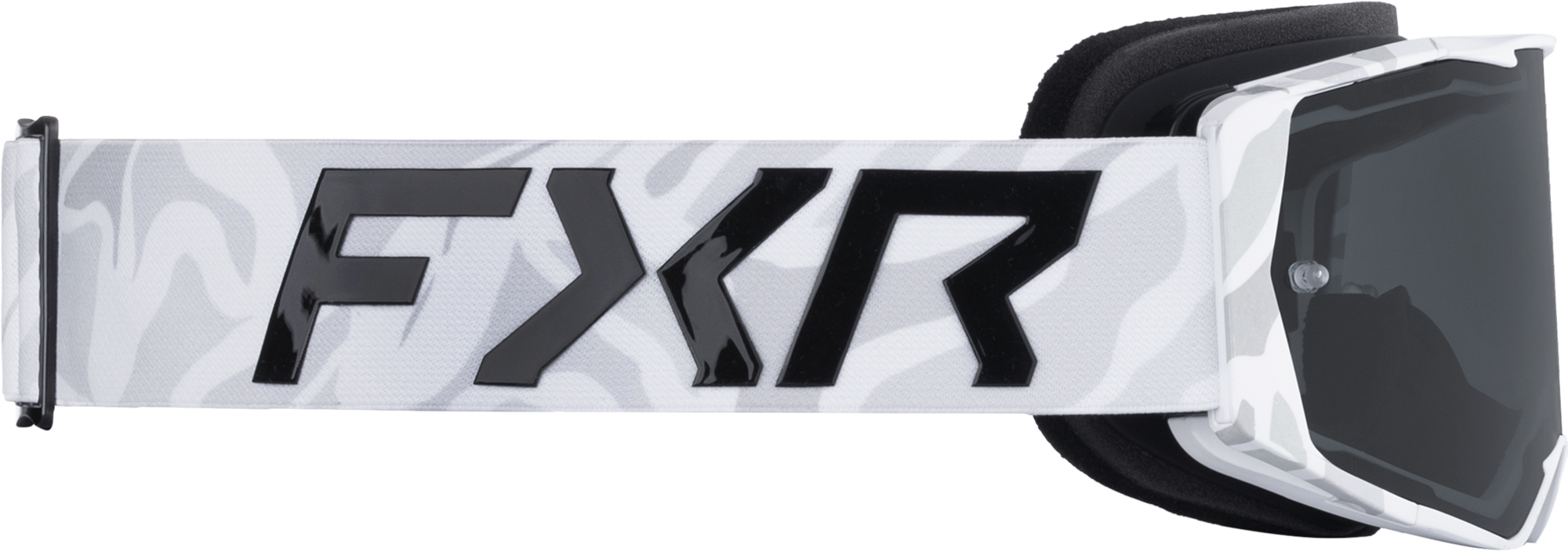 FXR Factory Ride Graphic Ochelari de motocross Gri/Alb Figura 3