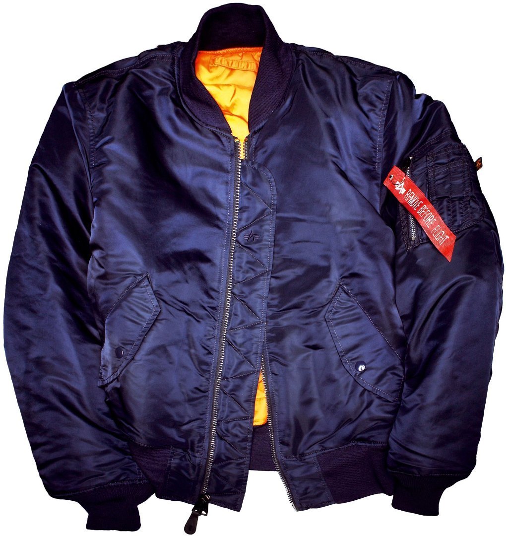 Alpha Industries MA-1 Jacke blau 3XL Abbildung 1
