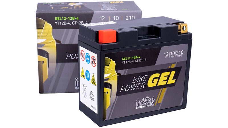 INTACTO Bateria de energia de bicicleta GEL YT12B-4 Figura 3