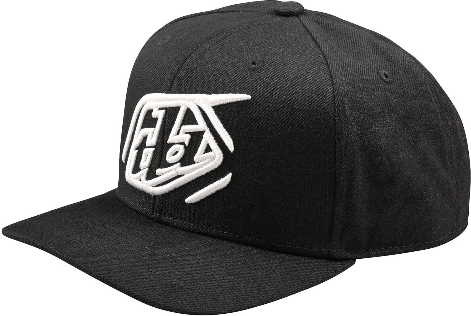 Troy Lee Designs Curved Badge Șapcă Snapback negru Figura 1