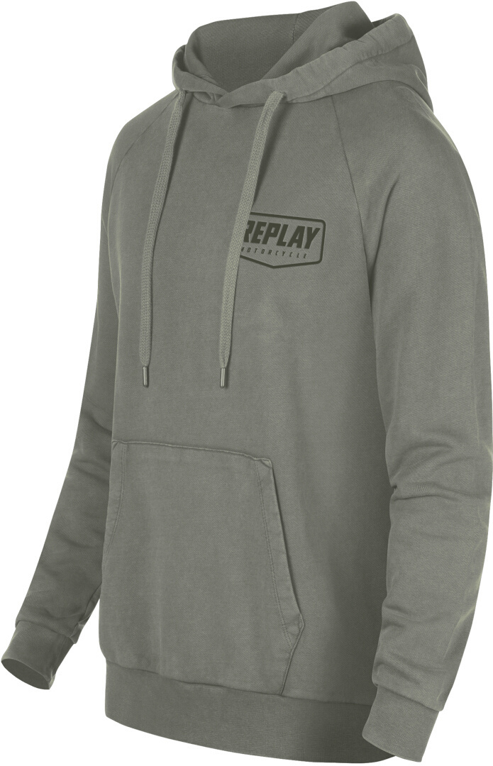 Replay Classic パーカー ダークグレー XL 図2