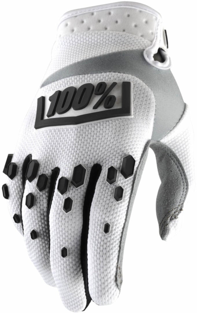 100% Airmatic Hexa Motocross handsker hvid/sort L Figur 1