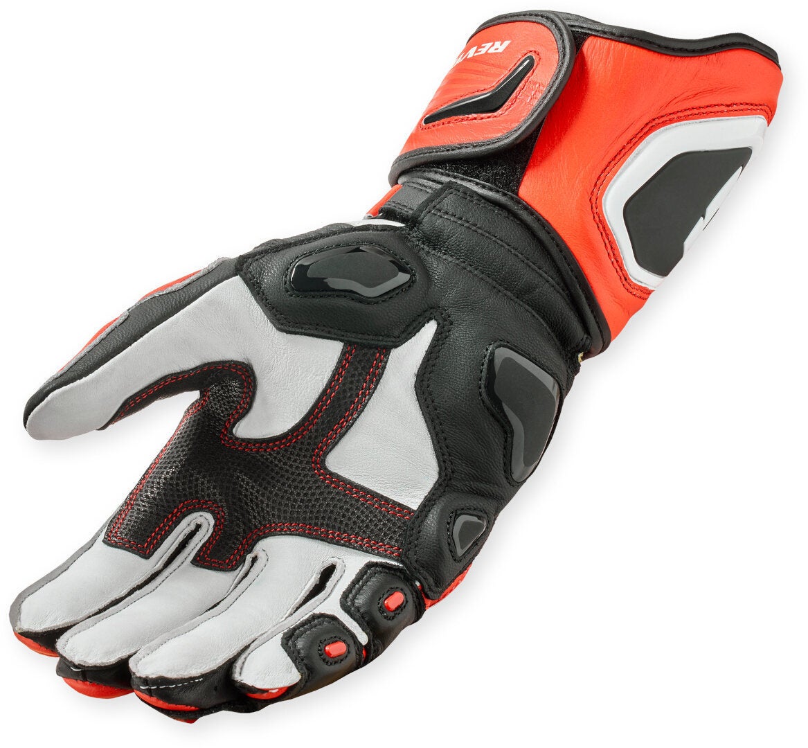 Revit Jerez 4 Motorcykel handsker sort/neonrød M Figur 2