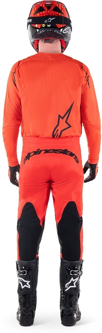 Alpinestars Fluid Lurv Motocross trøje orange/sort M Figur 4