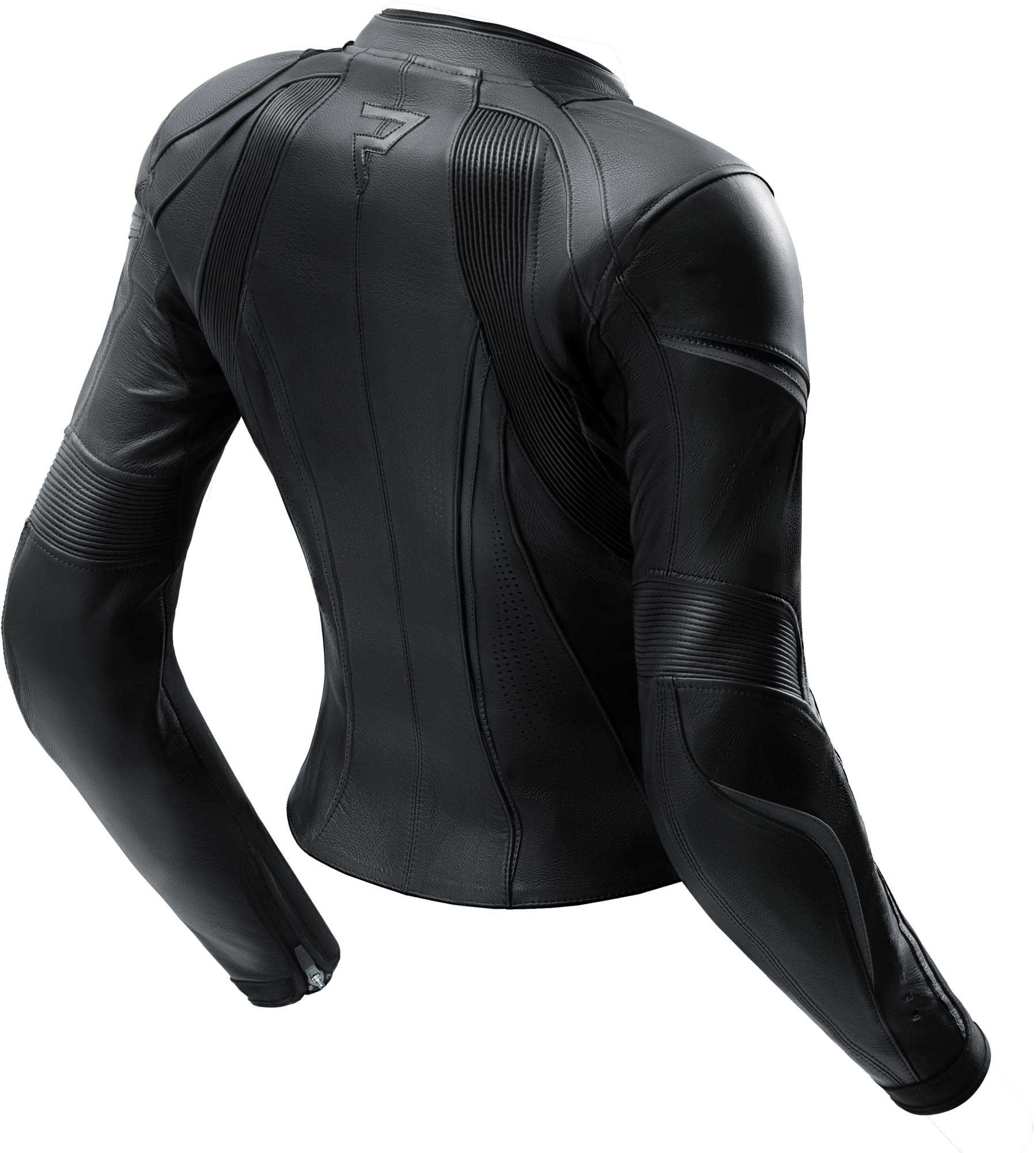 Side view of Rebelhorn Diva ST Ladies Motorcycle Leather Jacket