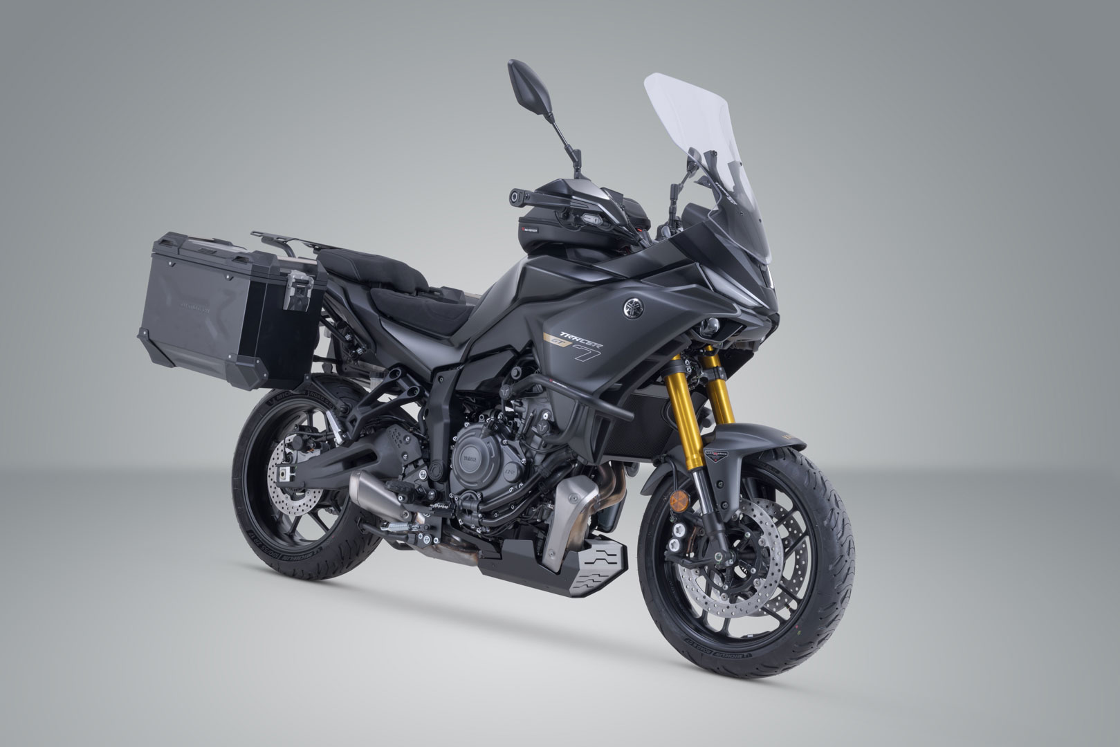 Sistem de carcasă din aluminiu SW-Motech TRAX ADV - Negru. 45/45 l. Yamaha Tracer 7 / GT (25-). Figura 2