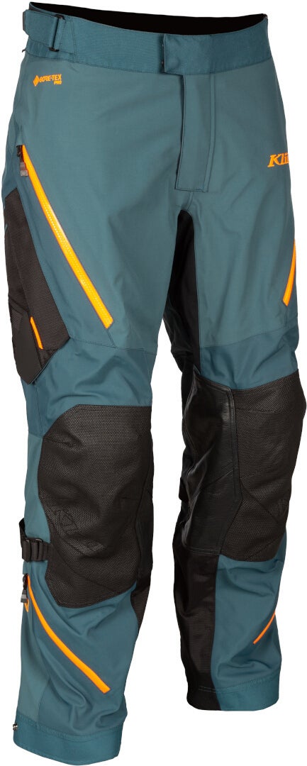 Klim Badlands Pro 2023 Motorcycle Textile Pants blue/green Short 32 Figure 3