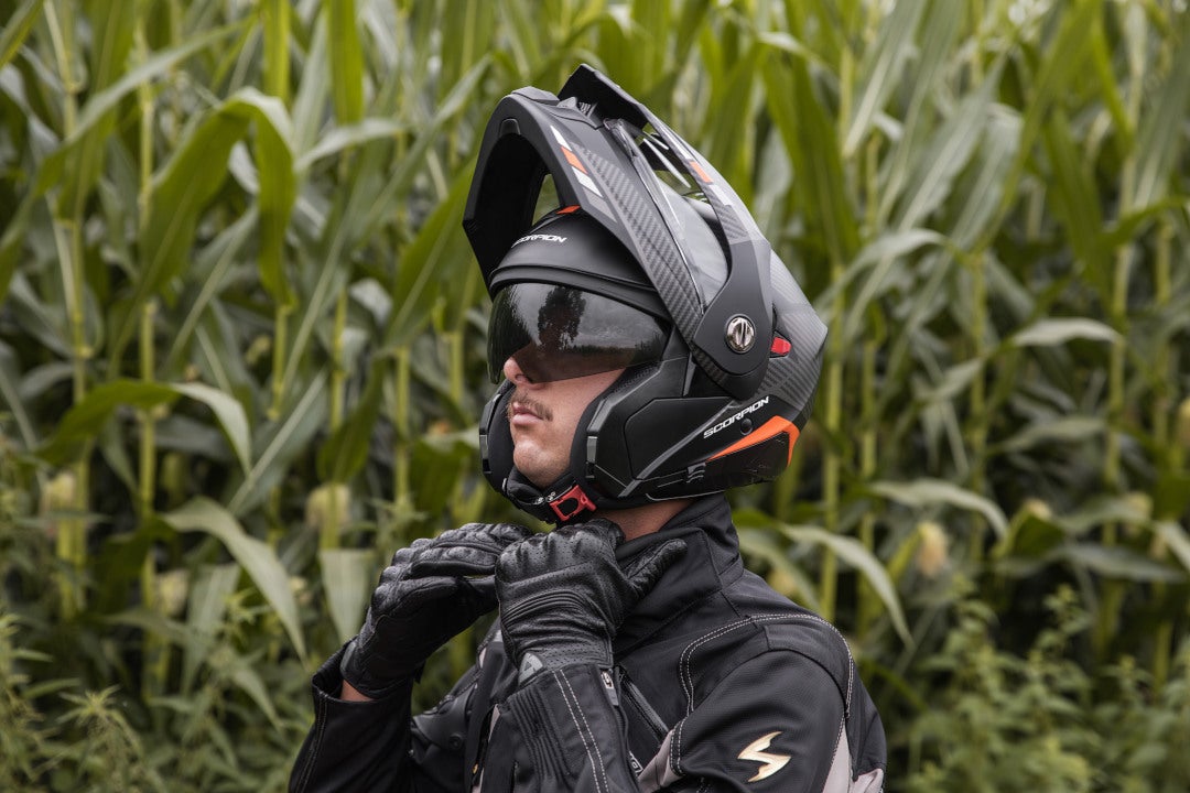 Scorpion ADX-2 Camino Helmet black matt/orange M (57/58) Figure 9