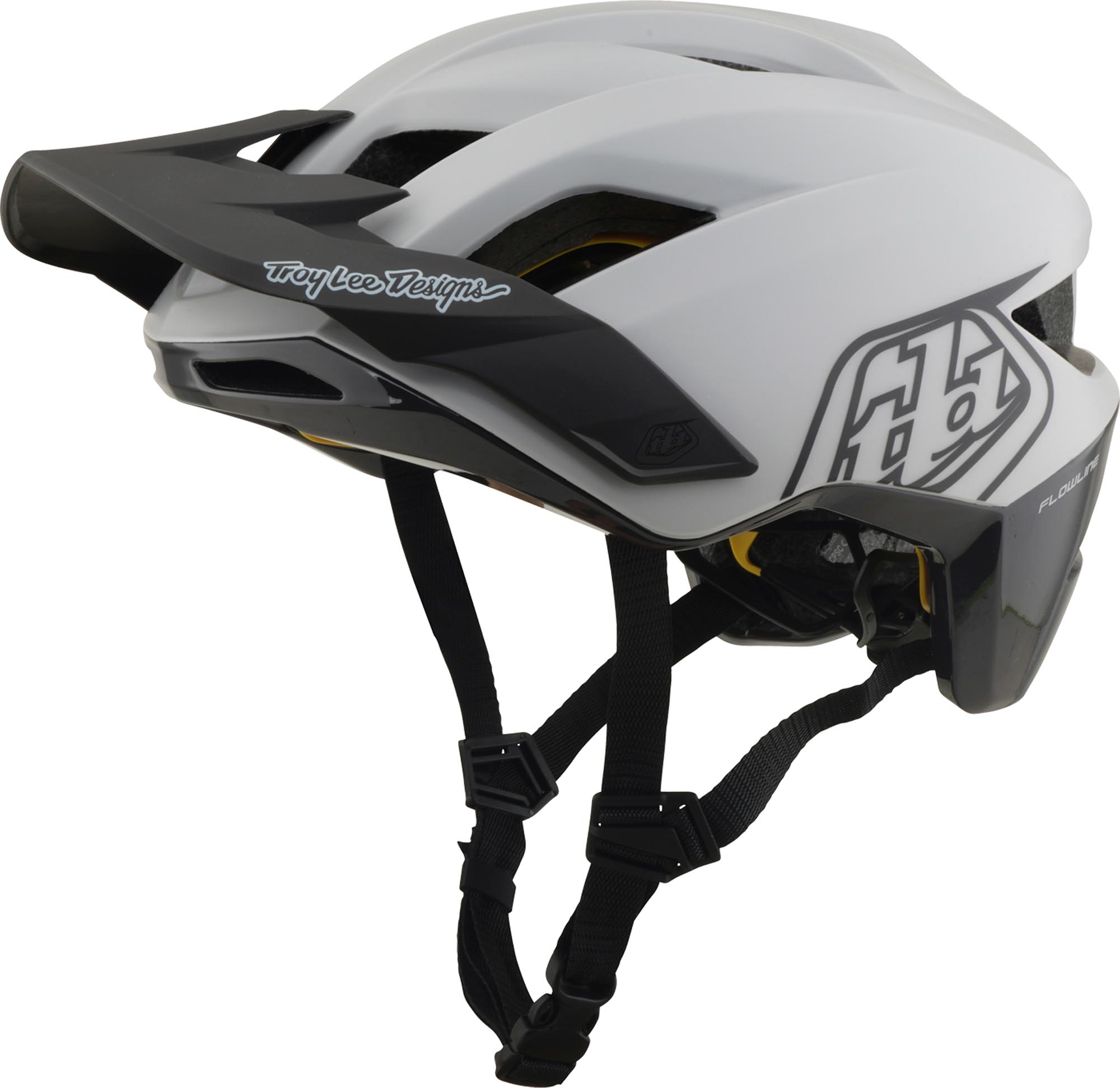 Troy Lee Designs Mips Flowline Point Cykelhjelm grå/grå mat M-L (57/59) Figur 1