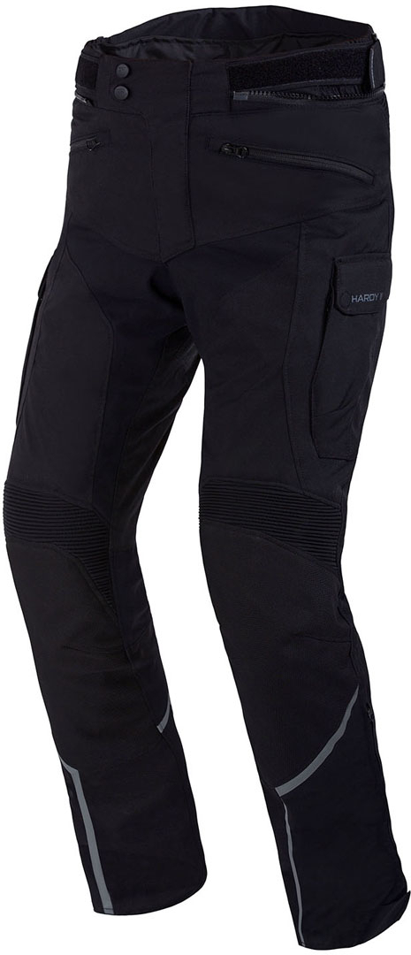 Rebelhorn Hardy II Motorcykel Textil Byxor svart 4XL Figur 1