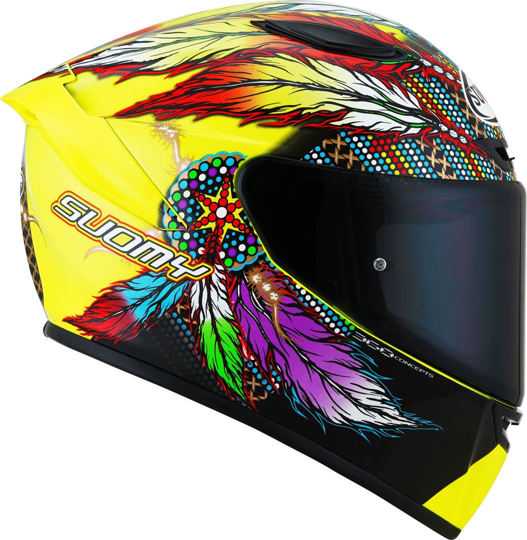 Suomy Track-1 Chieftain Multi Yellow 2023 Casco XXL (63) Figura 4