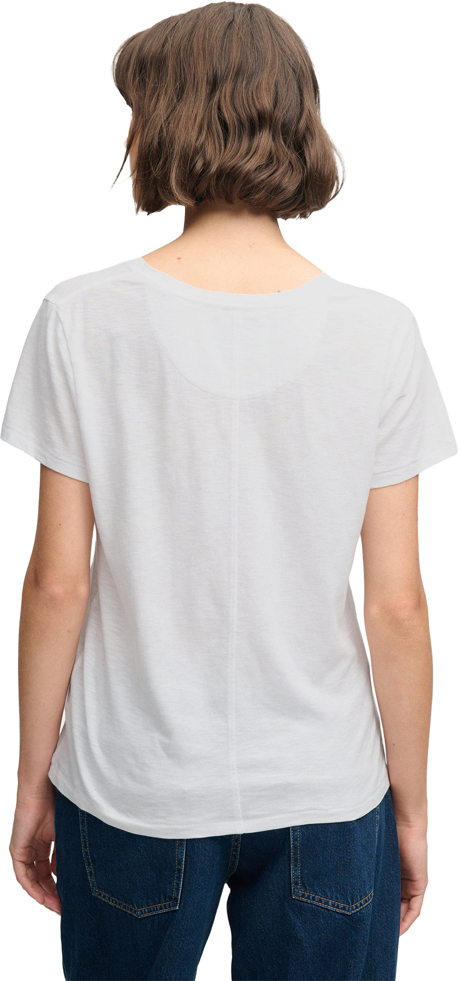 Superdry & Co Studios Slub Damen T-Shirt weiß 16 Abbildung 3