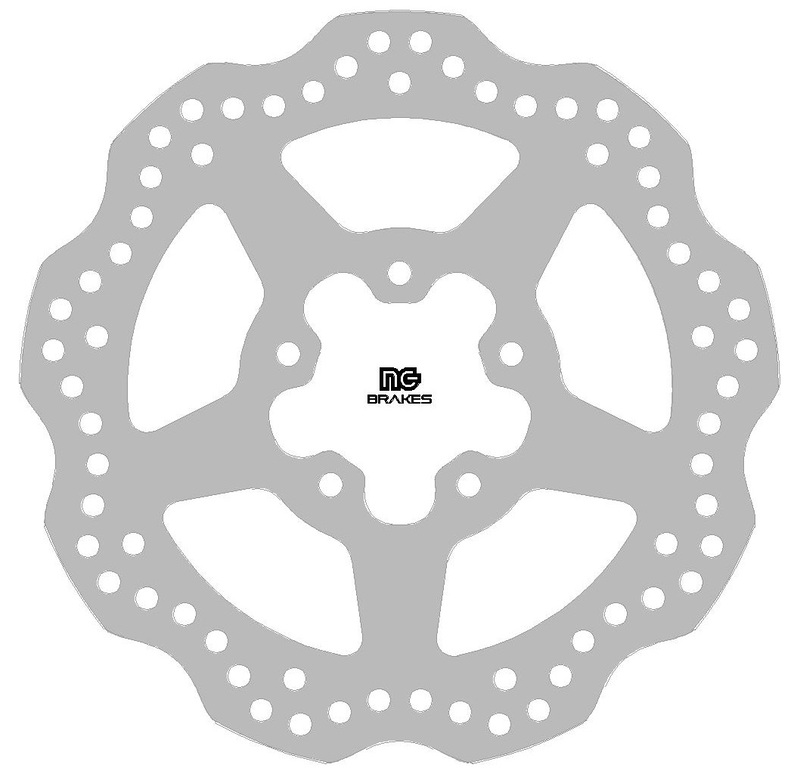 DISC DE FRÂNĂ NG Frâne NG Disc de frână fixă rotundă Figura 1