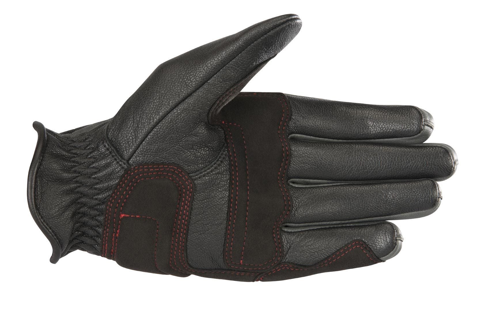 Alpinestars Honda Rayburn Motorcykel læderhandsker sort/grå M Figur 2