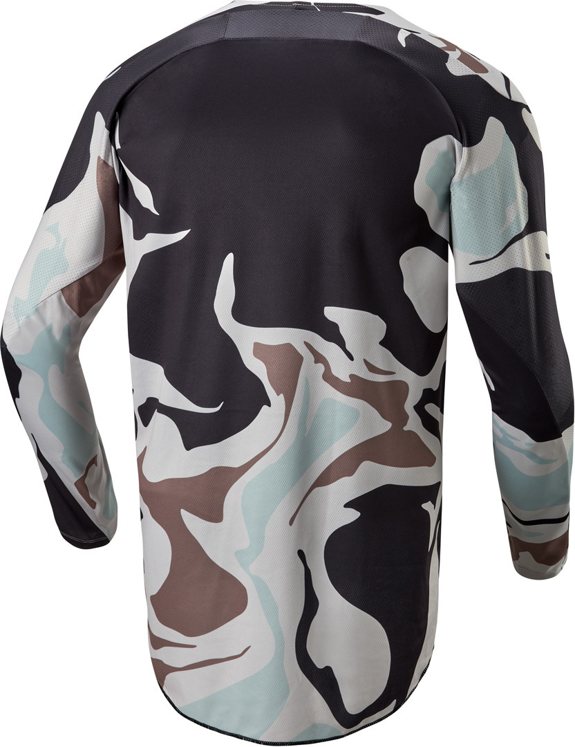 Alpinestars Racer Tactical Tricou de motocross Alb/Camuflaj L Figura 2