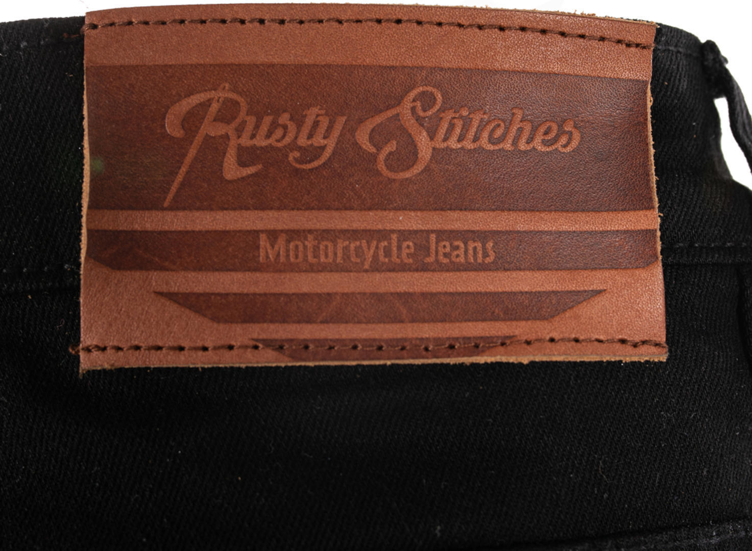 Rusty Stitches Logan Мотоциклетные джинсы чёрный 40 Рисунок 6