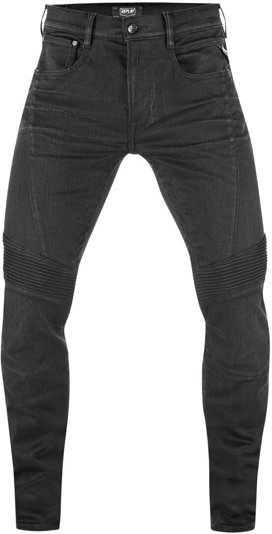 Replay Swing Motorcykel Jeans Sort 34 Figur 2