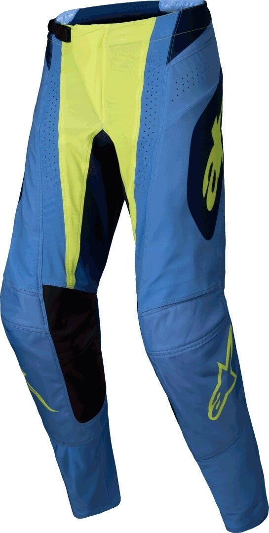 Alpinestars Techstar Melt Pantalons de motocross bleu/jaune 36 Figure 1