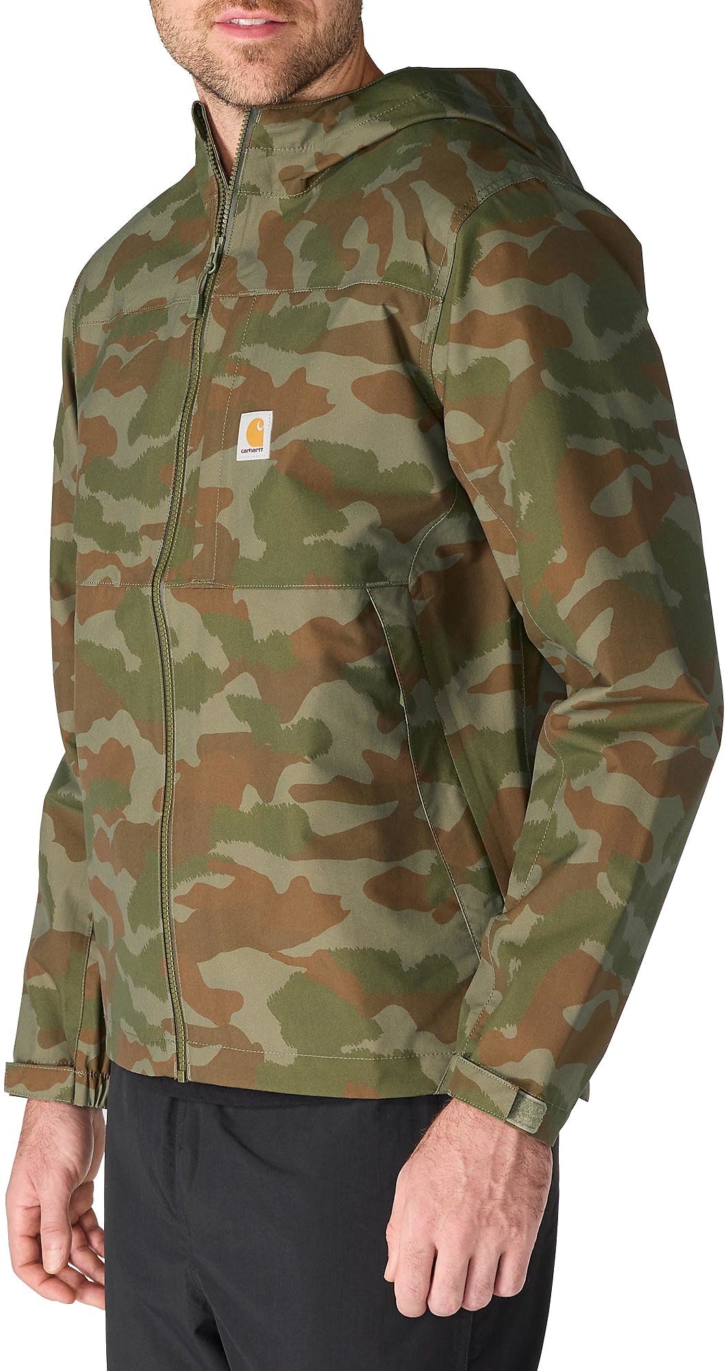 Carhartt Monterey Kurtka przeciwdeszczowa Kamuflaż/Zielony L Rysunek 3