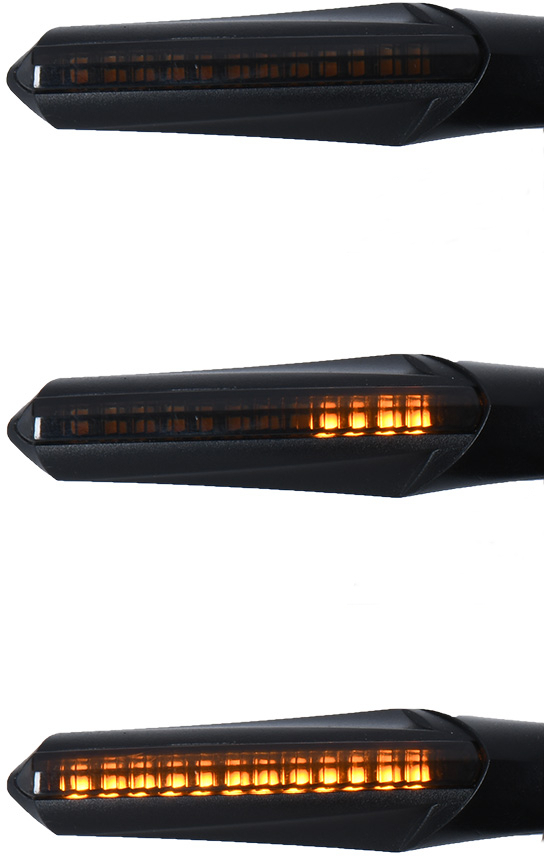 Oxford Nightrider LED Motorrad Blinker Abbildung 2