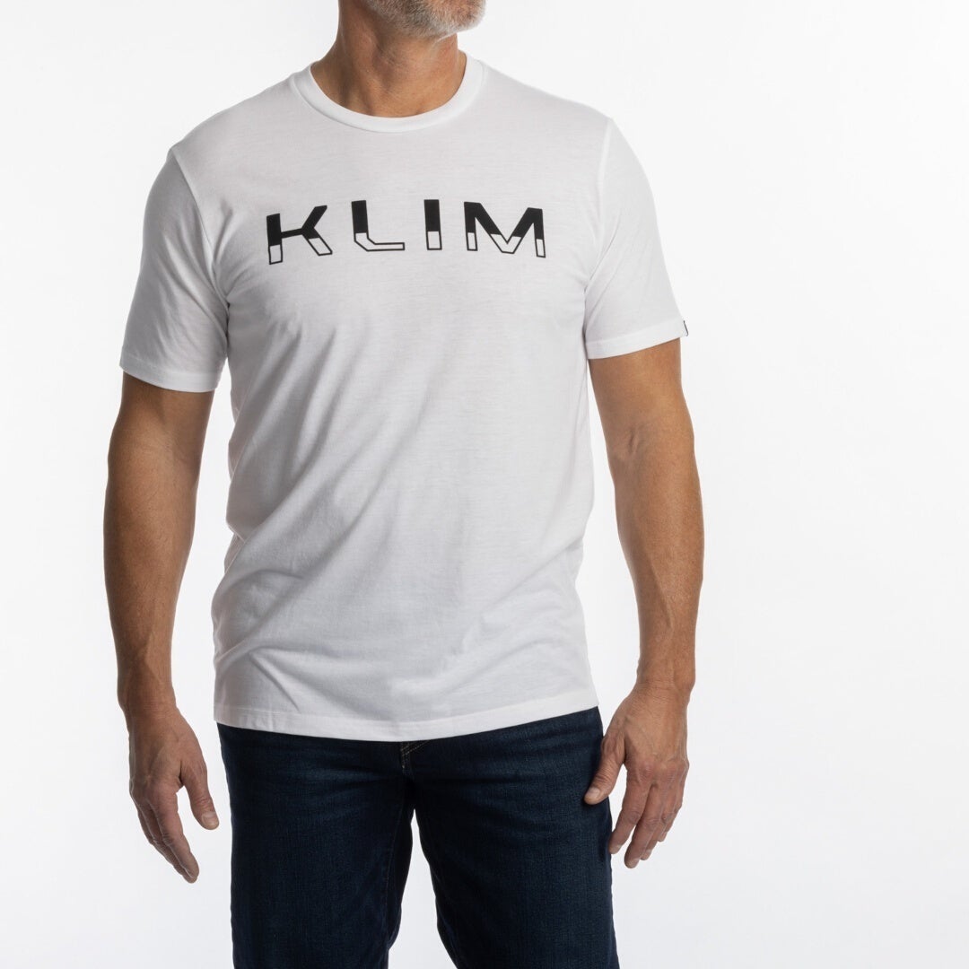 Klim Petrol Tri-Blend Triko bílá/černá M Obrázek 1