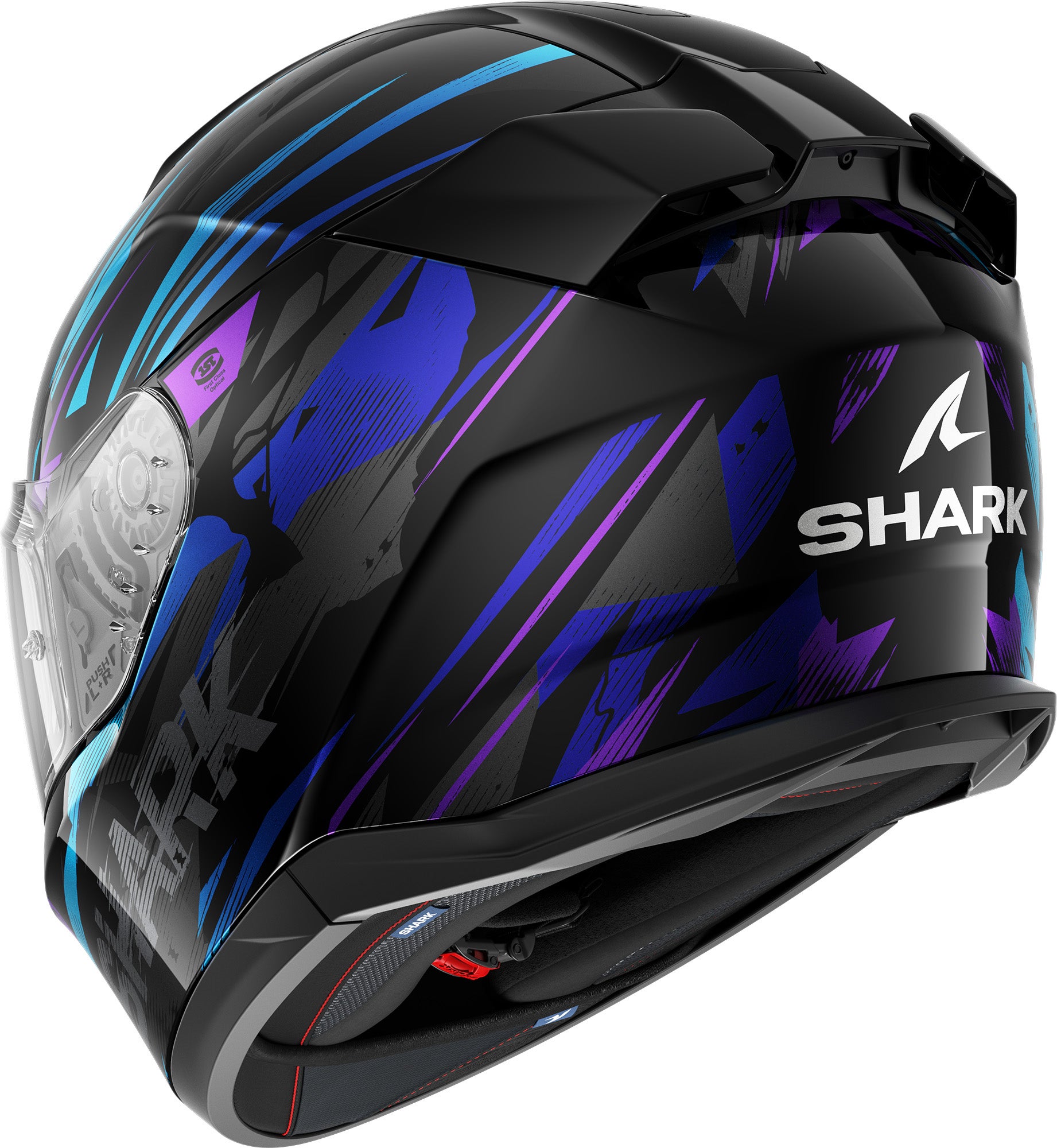 Shark D-Skwal 3 Inkrider Cască Negru/antracit/albastru S (55/56) Figura 2