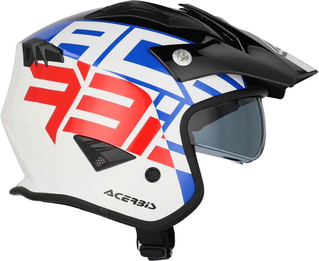 Acerbis Aria Sport Jet Helmet white/blue/red L (59) Figure 10