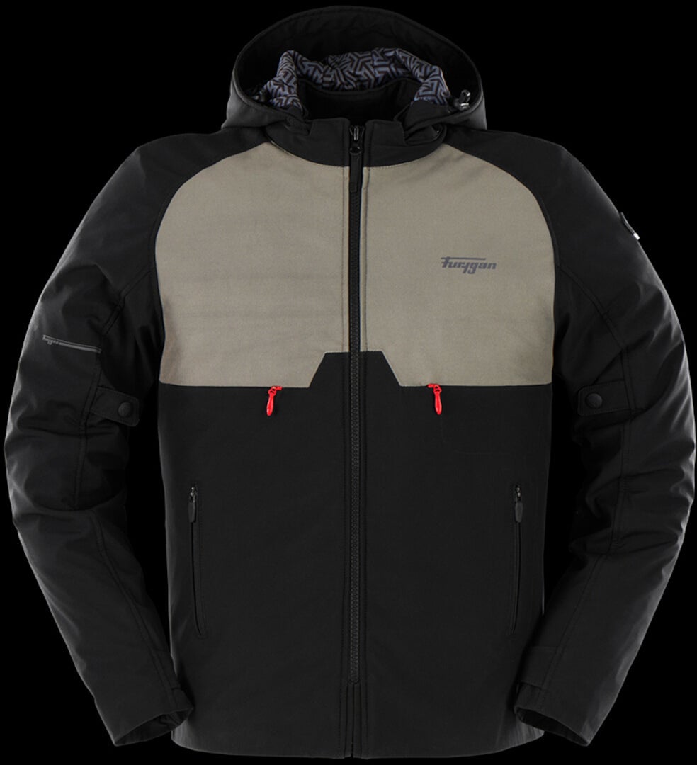 Furygan Addax Waterproof Motorcycle Textile Jacket Khaki/Black 4XL Figure 11