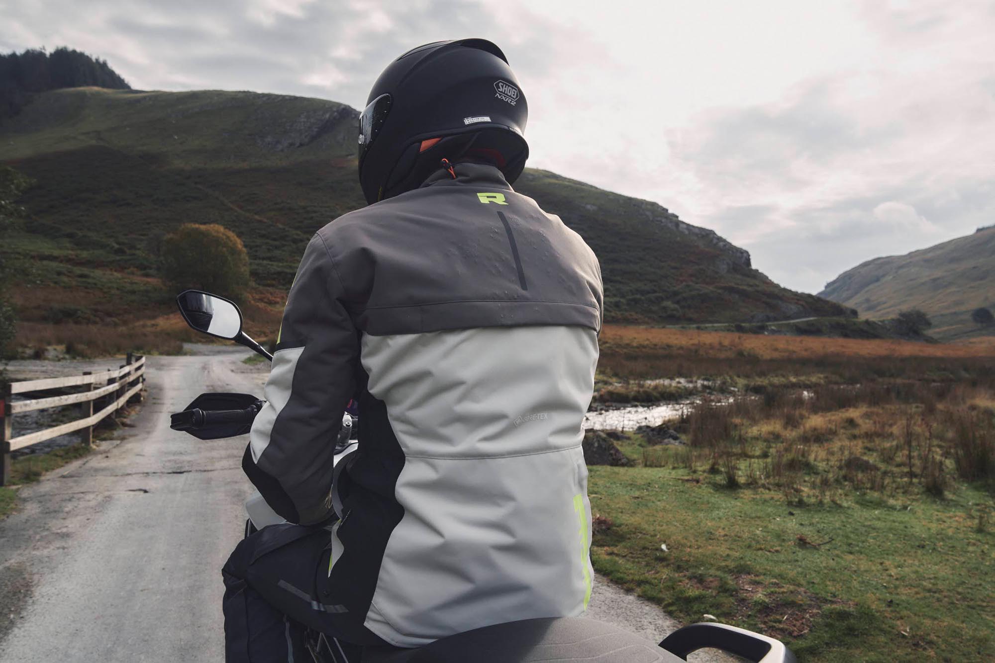 Richa Orion GTX nepromokavá motocyklová textilní bunda šedá/žlutá S Obrázek 17