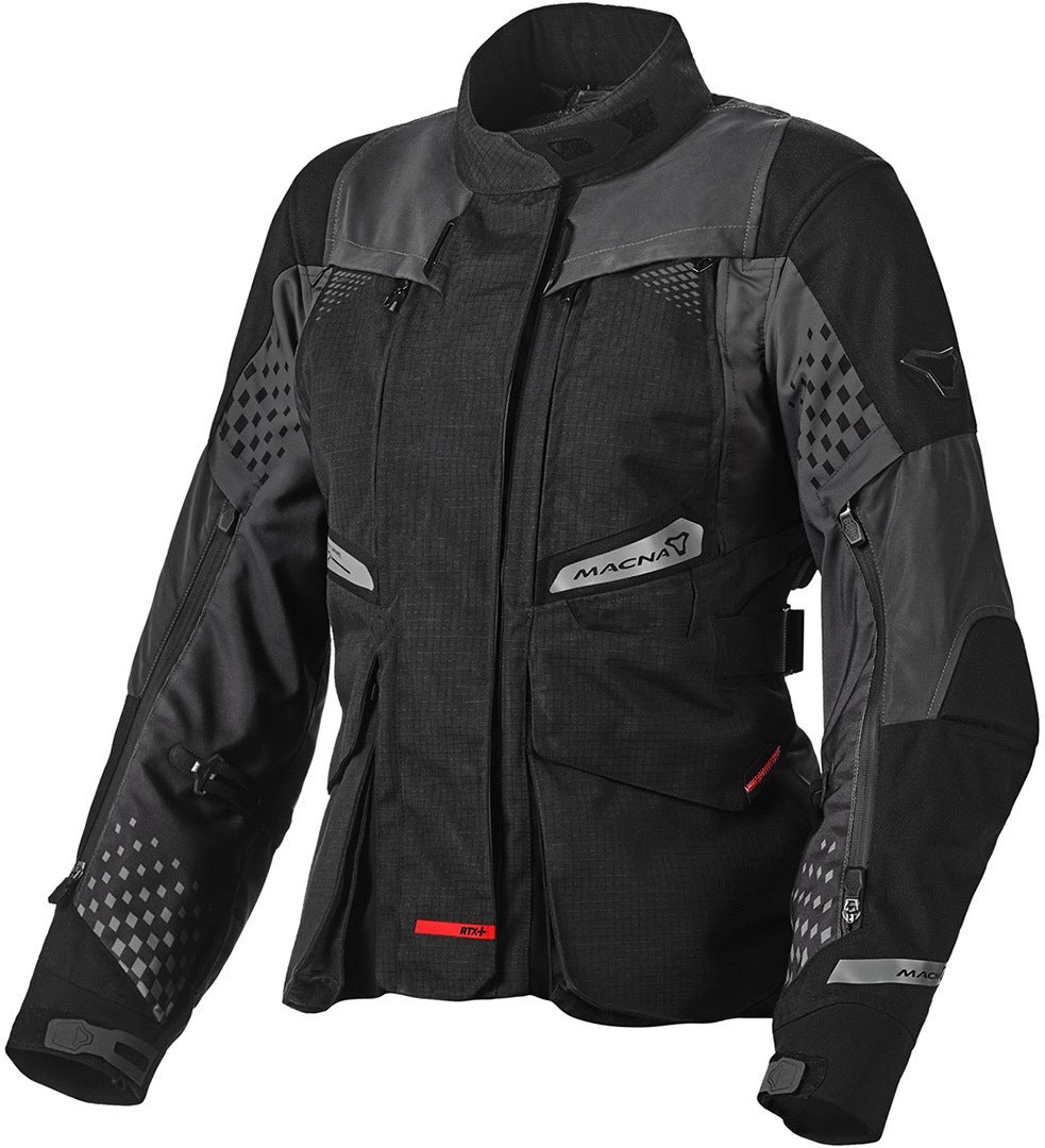 Macna Fusor Damen Motorrad Textiljacke schwarz XL Abbildung 1