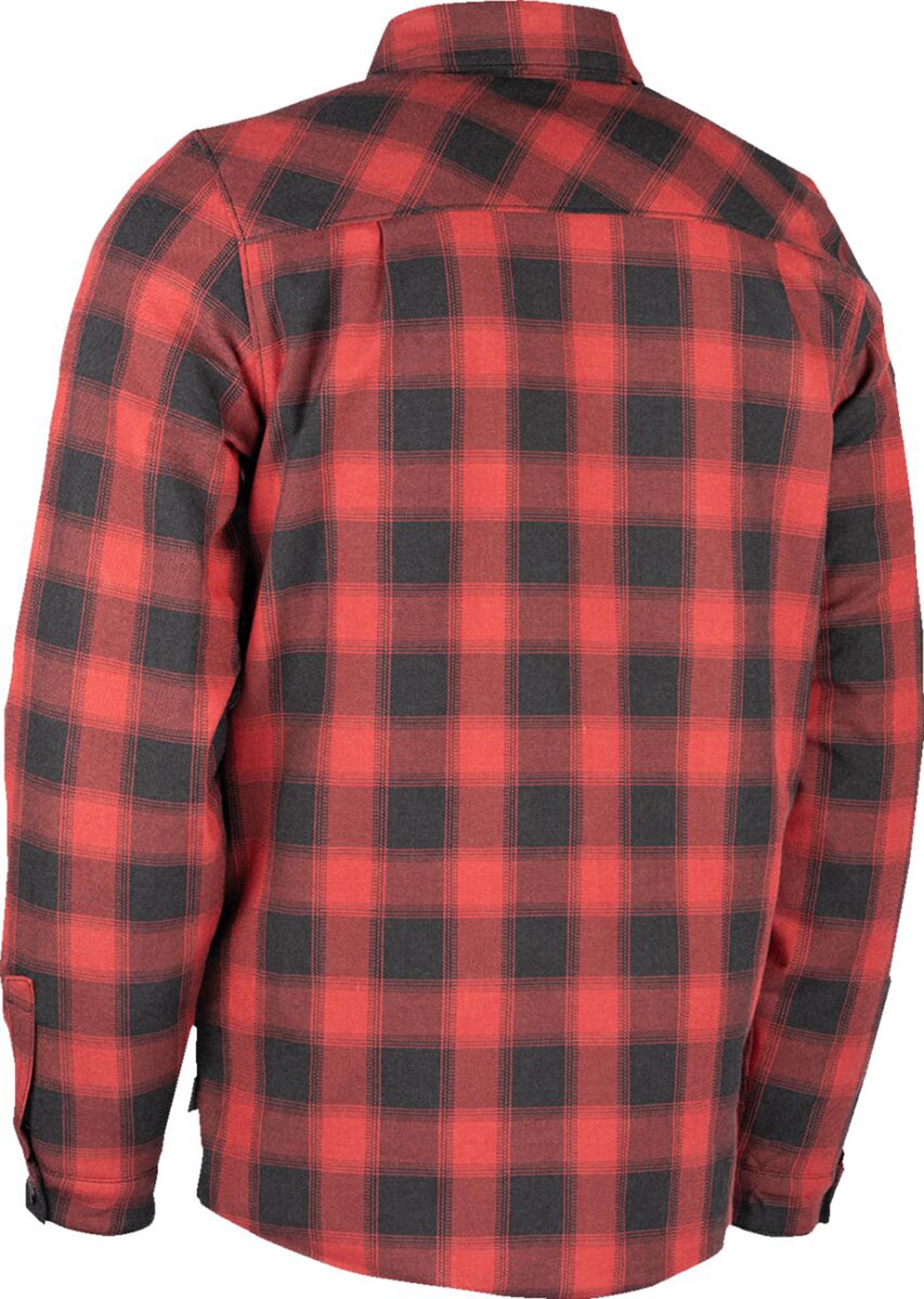 Icon Fallblock Motorcycle Shirt red/black L Figure 2