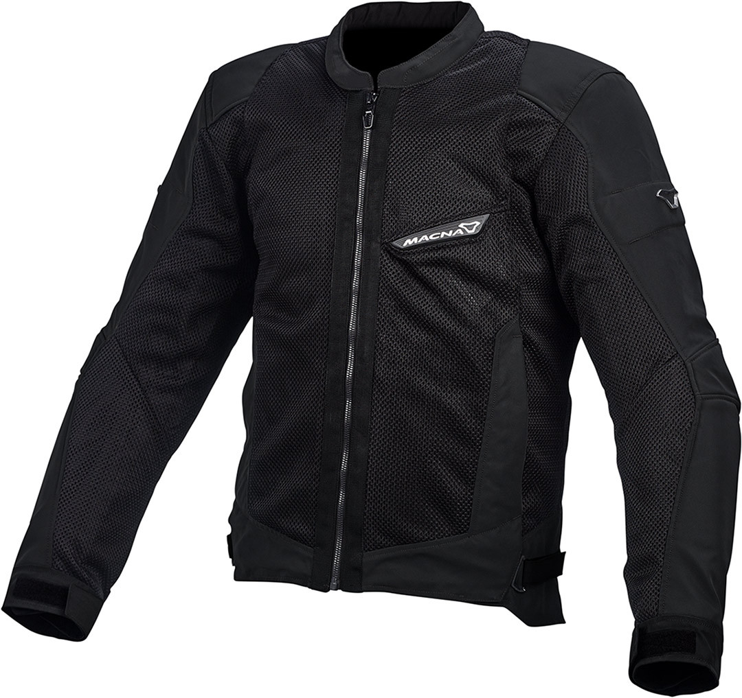 Macna Velocity Motorcycle Textile Jacket deep black M Figure 1