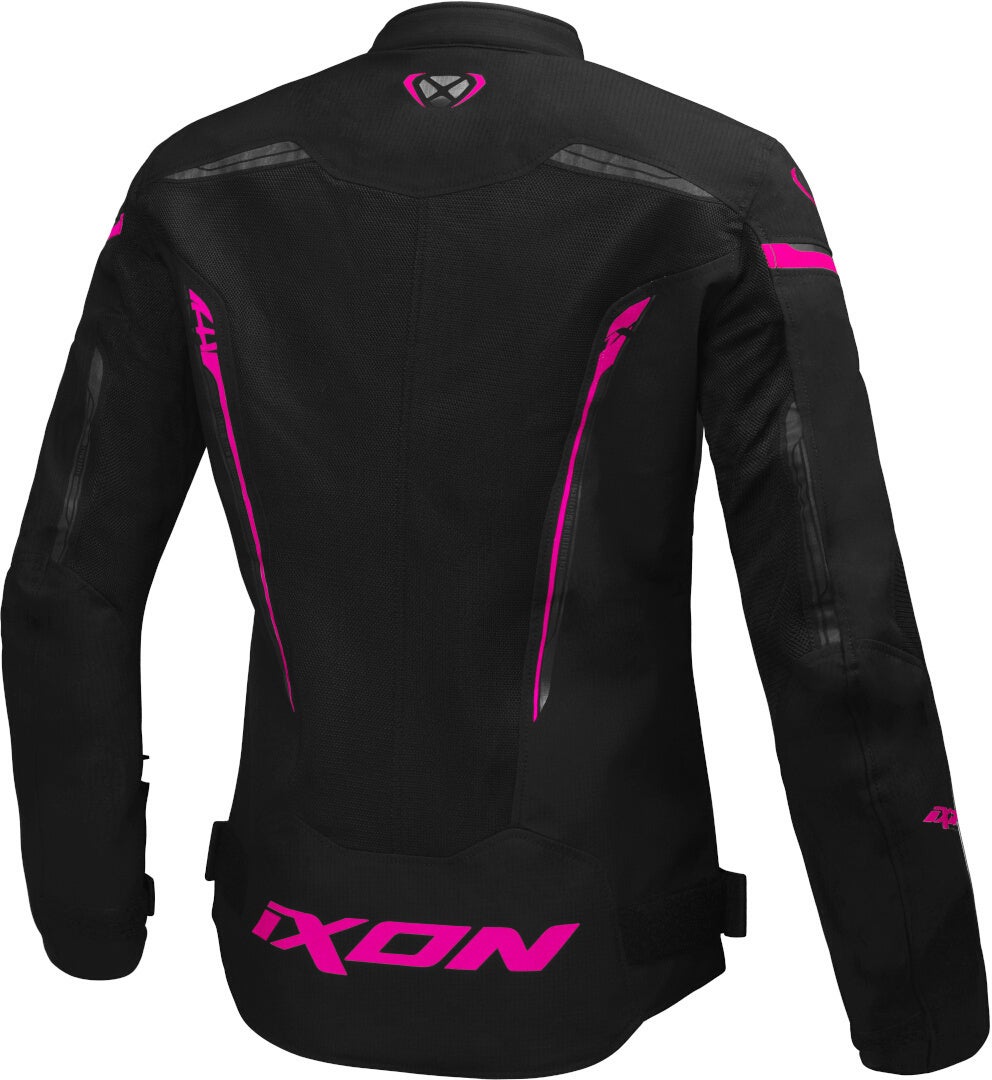 Ixon Striker Air Damen Motorrad Textiljacke schwarz/pink M Abbildung 2