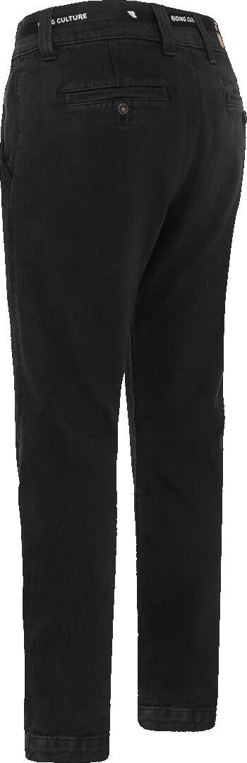Riding Culture Chino Pantalons textiles de moto noir 32/32 Figure 3
