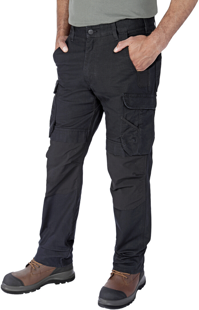 Carhartt Relaxed Fit Straight Steel Rugged Flex Ripstop Double-Front Cargo Pantaloni negru 36/32 Figura 7