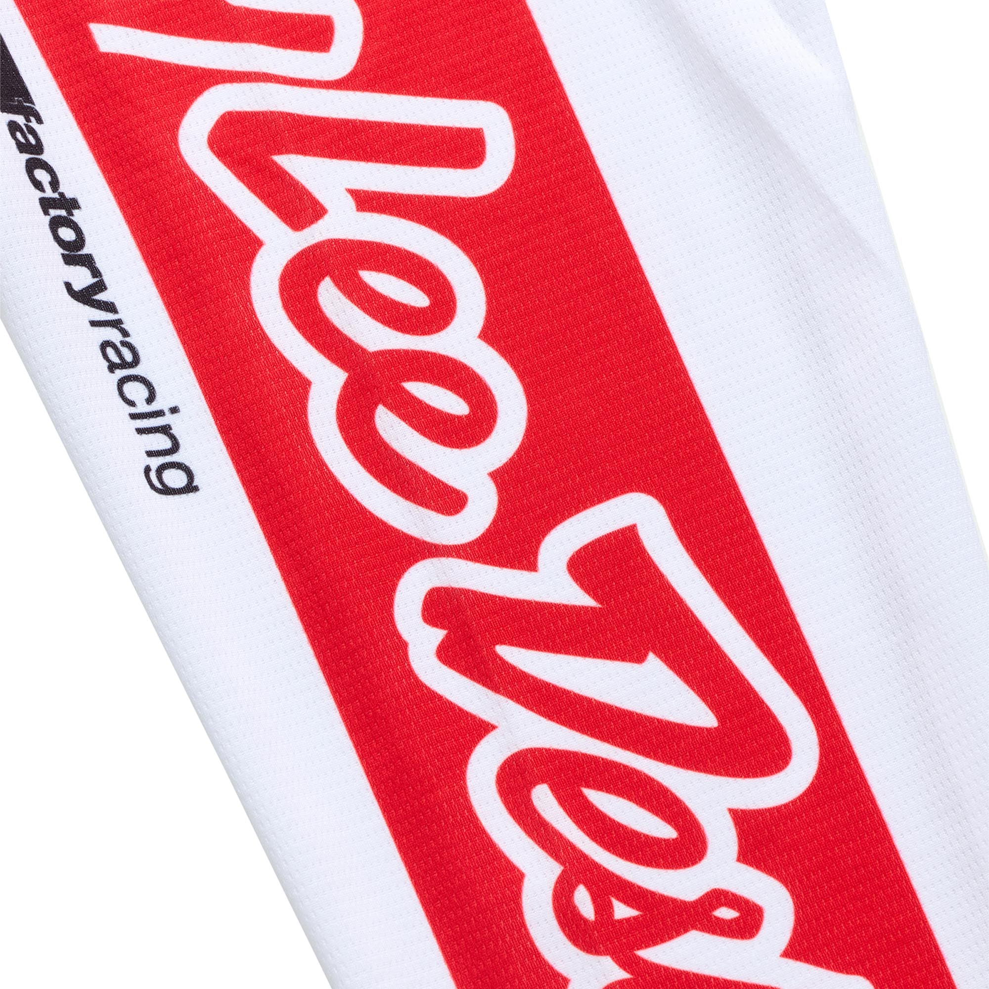 Troy Lee Designs GP Pro Frames Maillot Motocross Blanc/Rouge 2XL Figure 8