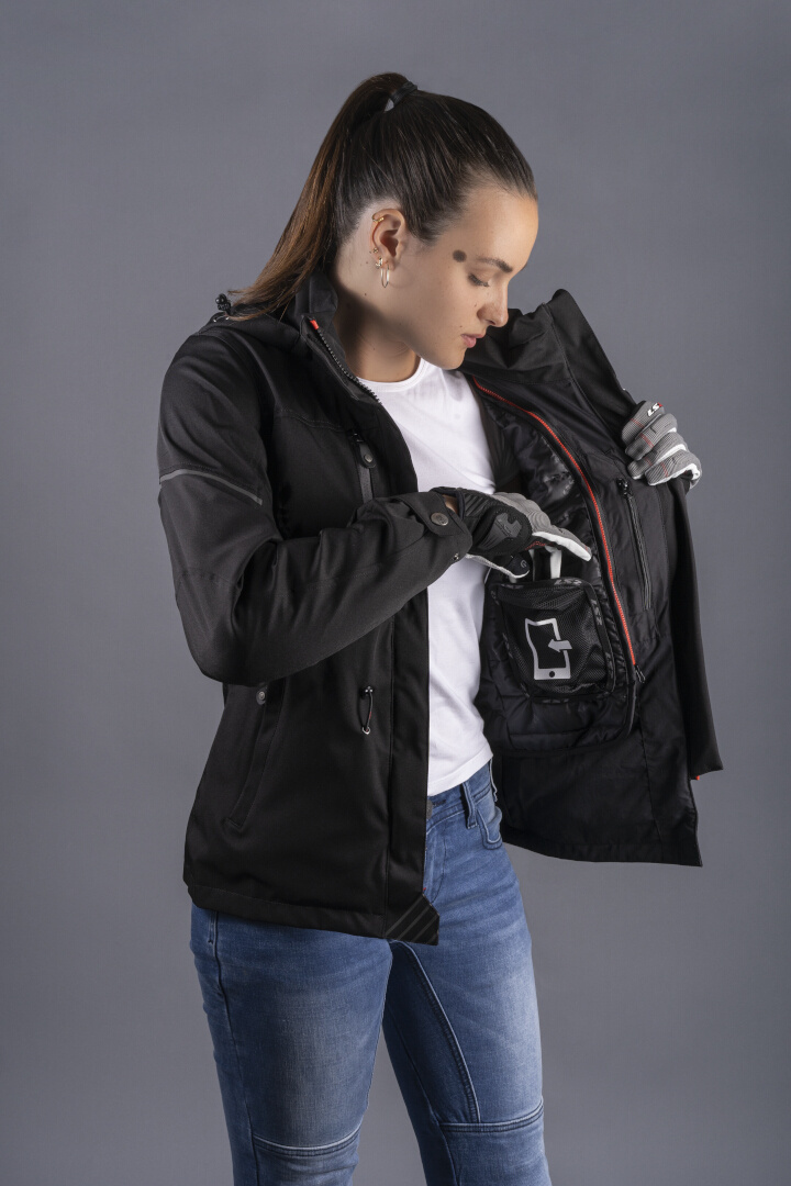 LS2 Rambla Evo imperméable dames moto textile veste noir S Figure 7