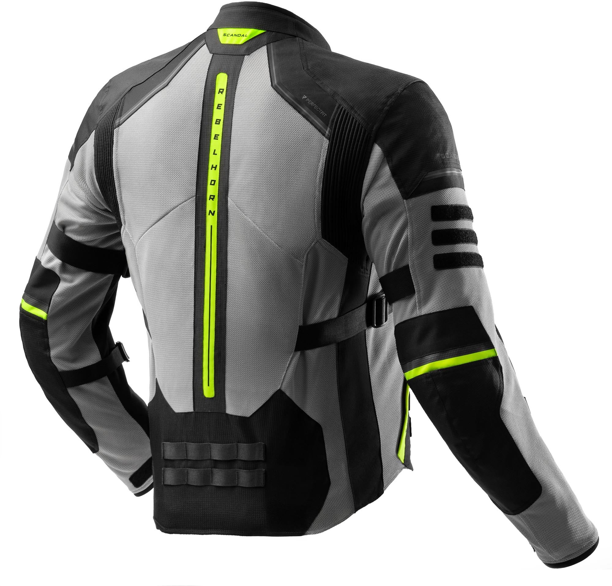 Side view of Rebelhorn Scandal 3 Motorcycle Textile Jacket