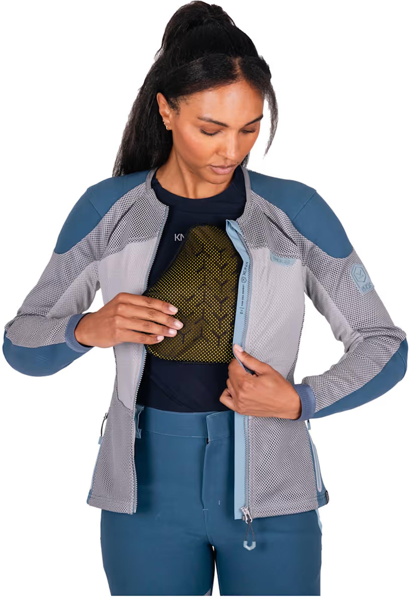 Knox Urbane Pro Move Damen Motorrad Textiljacke petrol S Abbildung 6