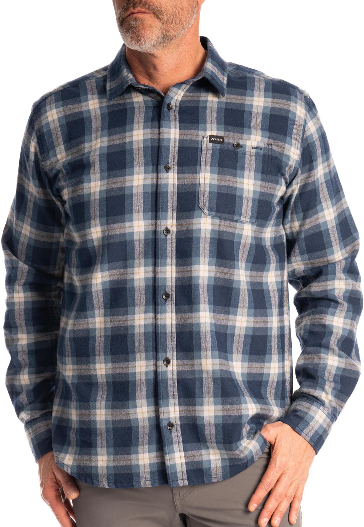 Klim Alderson Flannel Hemd blau M Abbildung 2