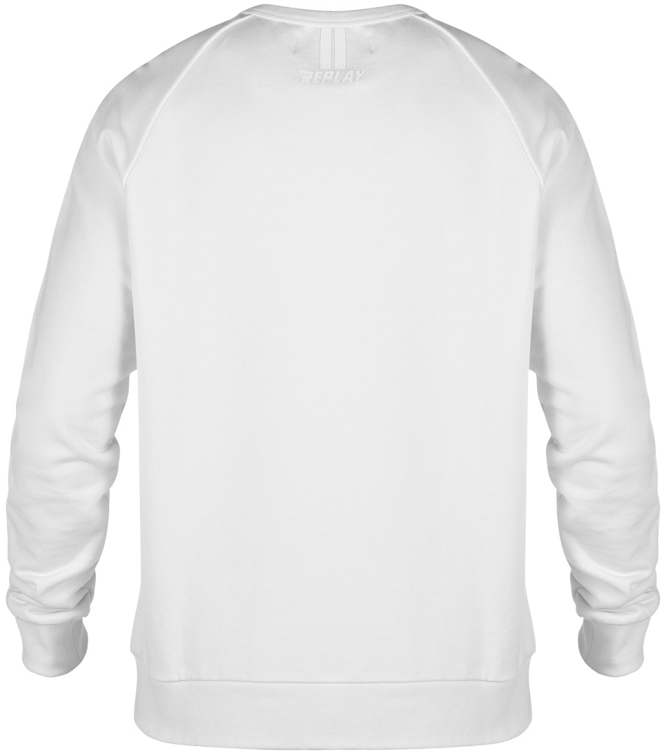Replay Logo Trui Wit M Figuur 3