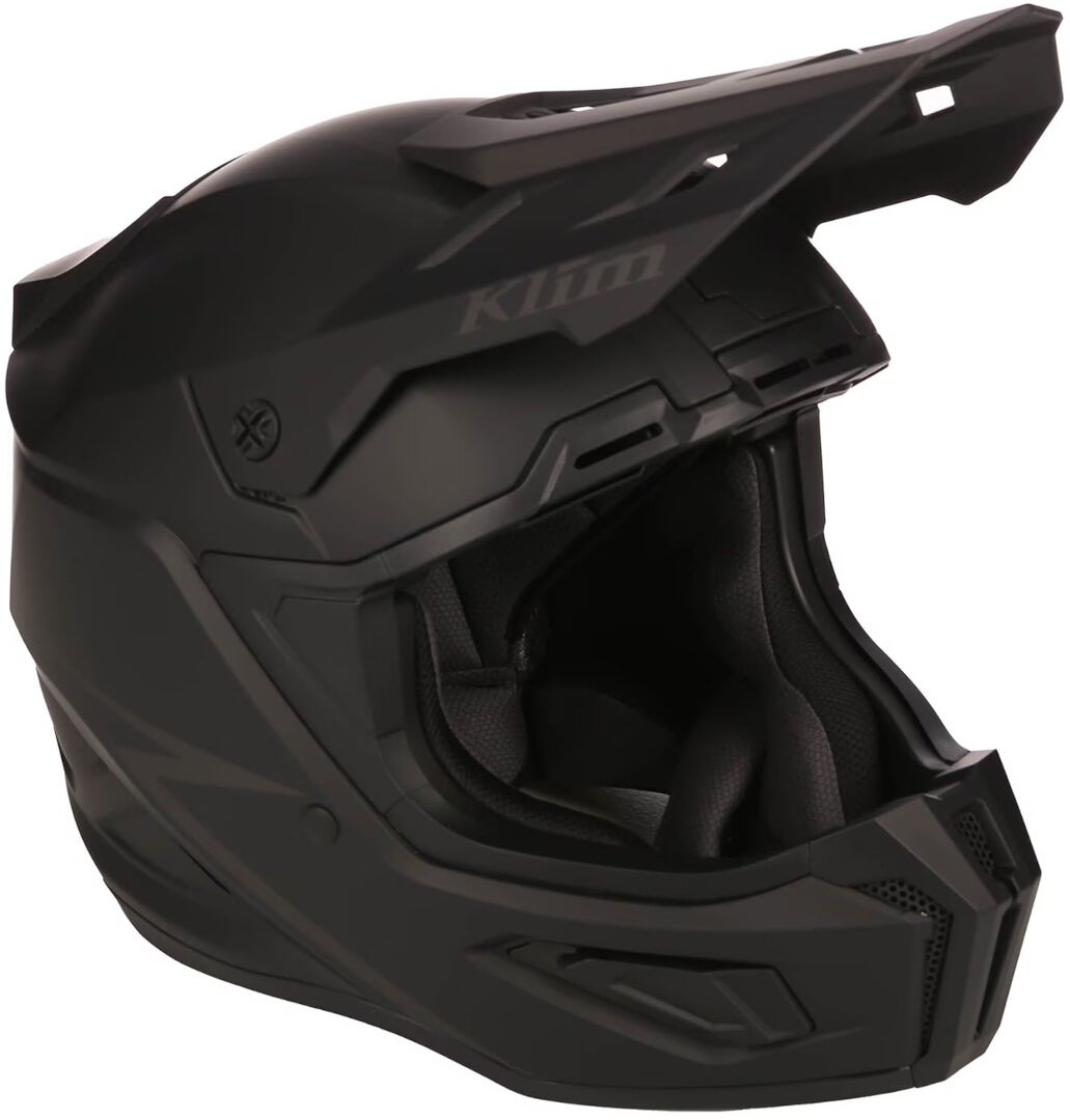 Klim T1 Freeride Sneeuwscooter Helm Black Matt S (55/56) Figuur 3