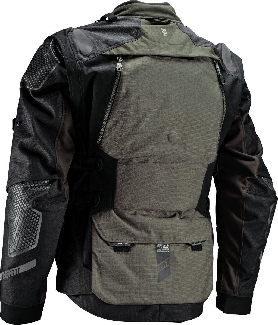 Side view of Leatt ADV Multitour 5.5 waterproof Motorcycle Textile Jacket