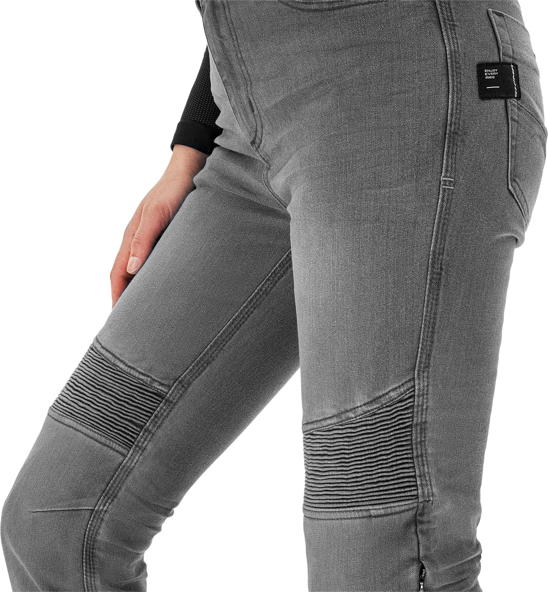 Side view of SHIMA Zenith Ladies Motorcycle Jeans