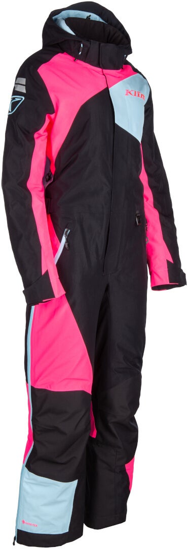 Klim Vailside Dame snescooterdragt i ét stykke sort/lyseblå/pink 2XL Figur 9