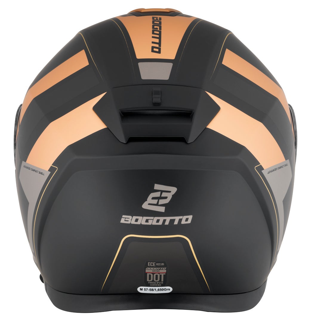 Bogotto FF403 Murata Klapphelm bronze/schwarz/grau S (55/56) Abbildung 7