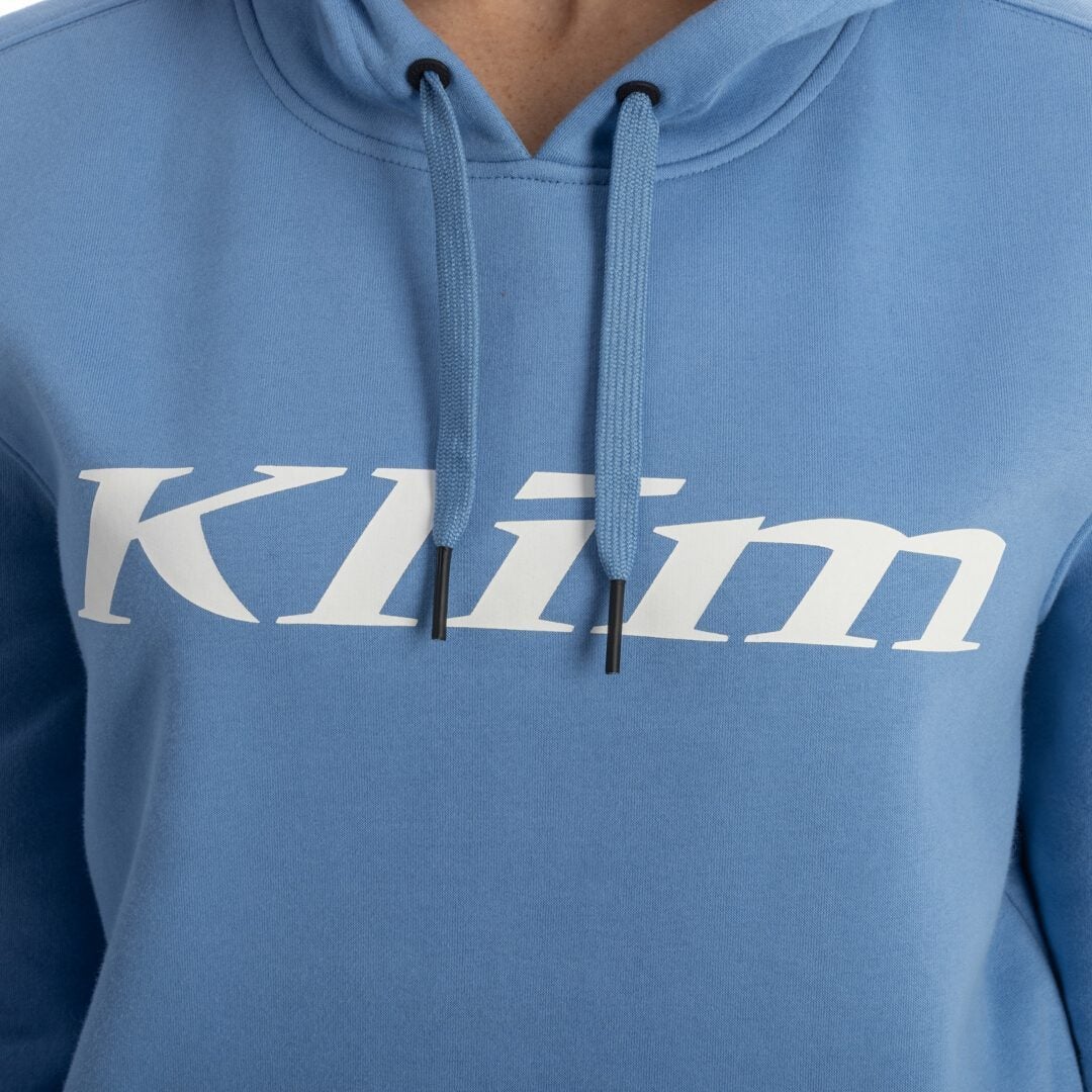 Klim Dame hættetrøje blå/hvid S Figur 2